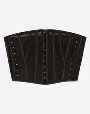 Dolce & Gabbana Marquisette corset belt Pink BE1636AW576