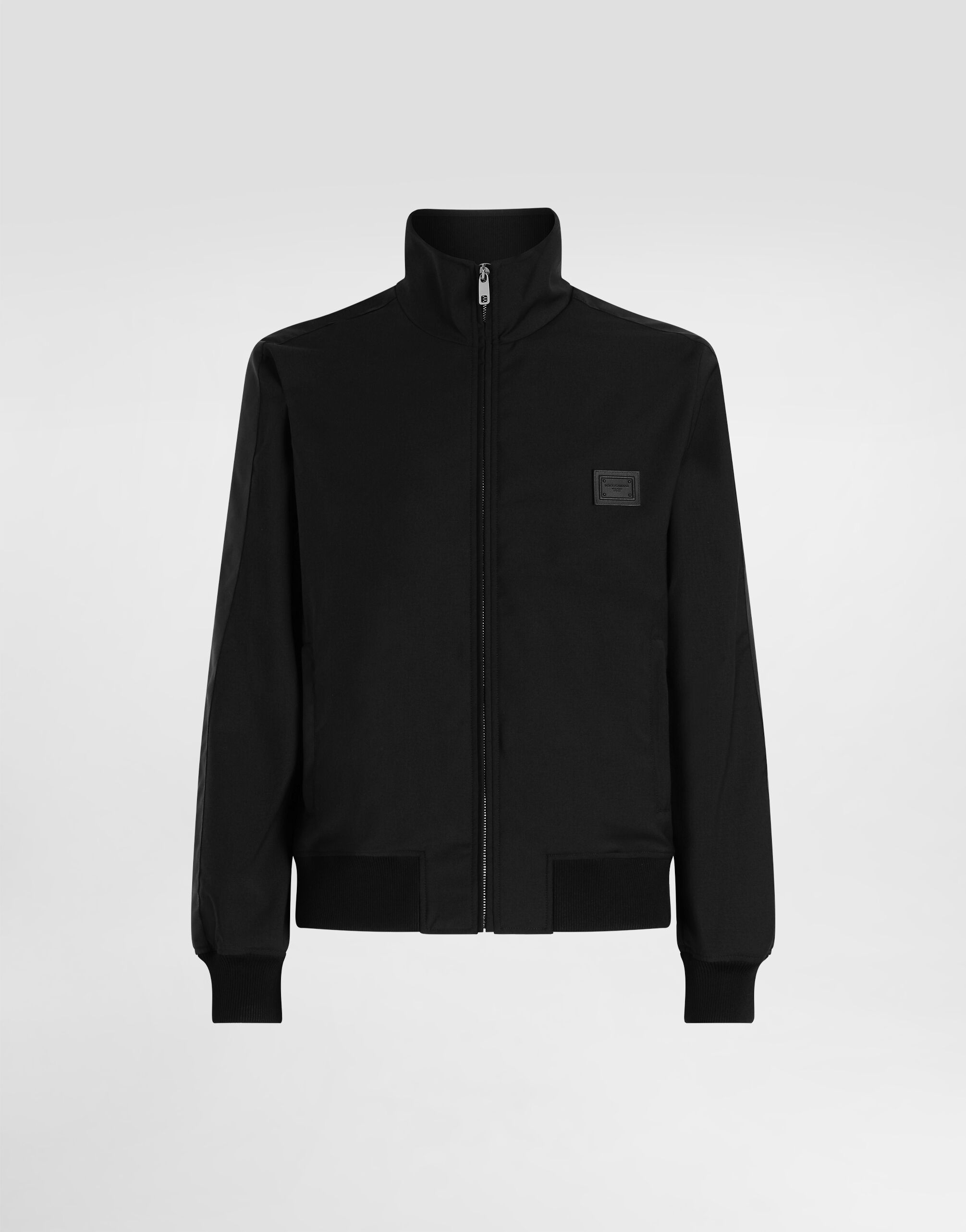 ジャケット Dolce & Gabbana JACKET (F2942TFUVG7 N0000) Cropped wool jacket with rhinestone details in Multicolor