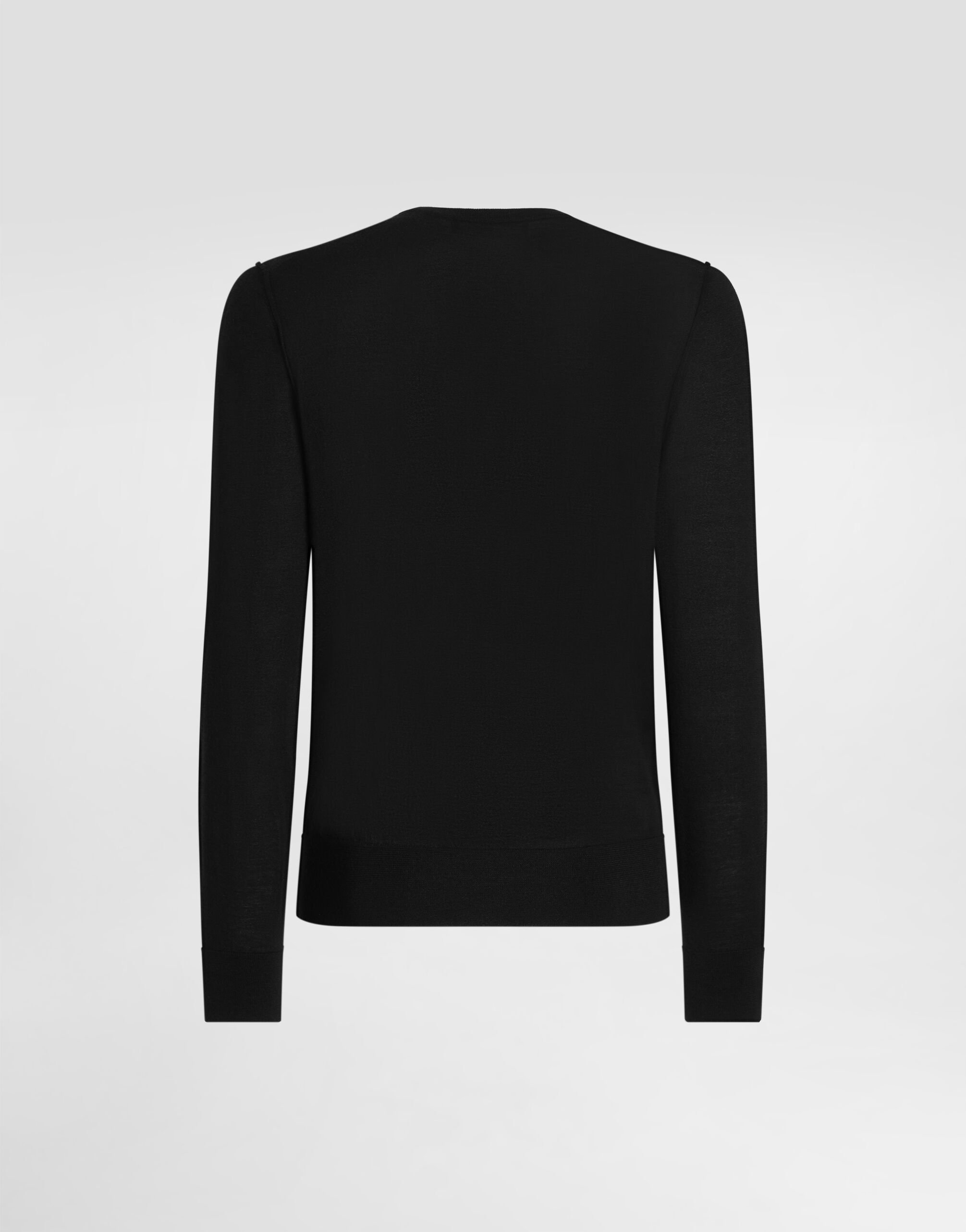 【送料&関税込】Dolce & Gabbana Crewneck Knitted Jumper DOLCE & GABBANA Knitted Sweatshirt Sweater with DG Logo