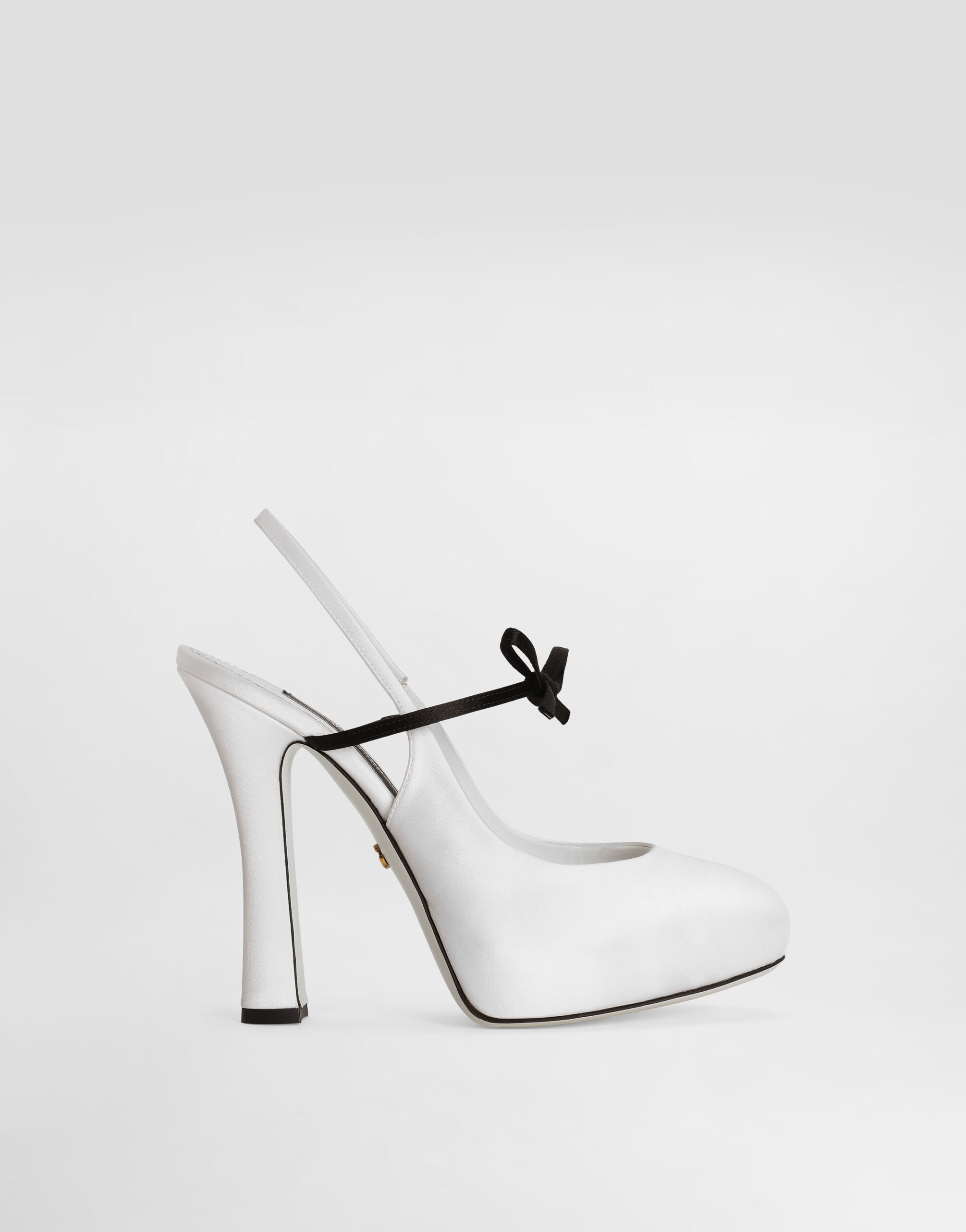 Satin slingbacks in Multicolor for Women | Dolce&Gabbana® US