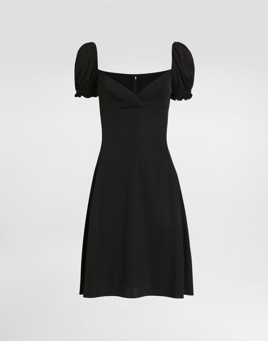 Stretch charmeuse dress