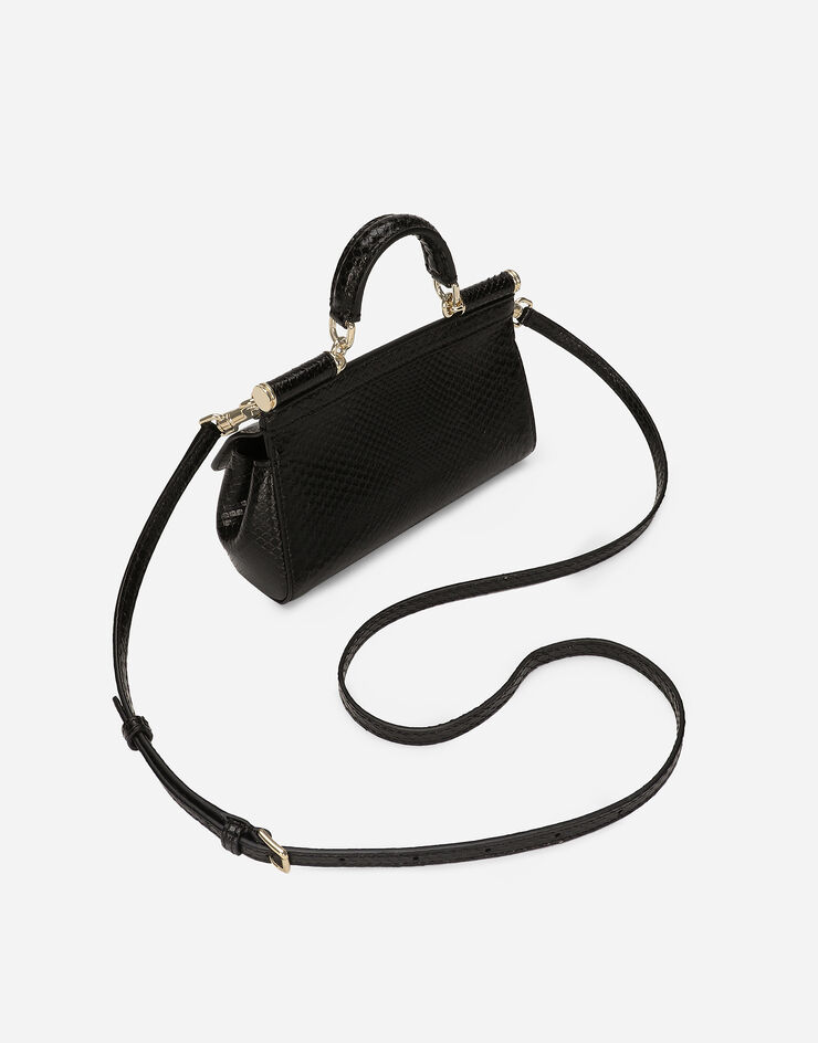 Dolce & Gabbana Sicily 小号手袋 黑 BB7116A2111