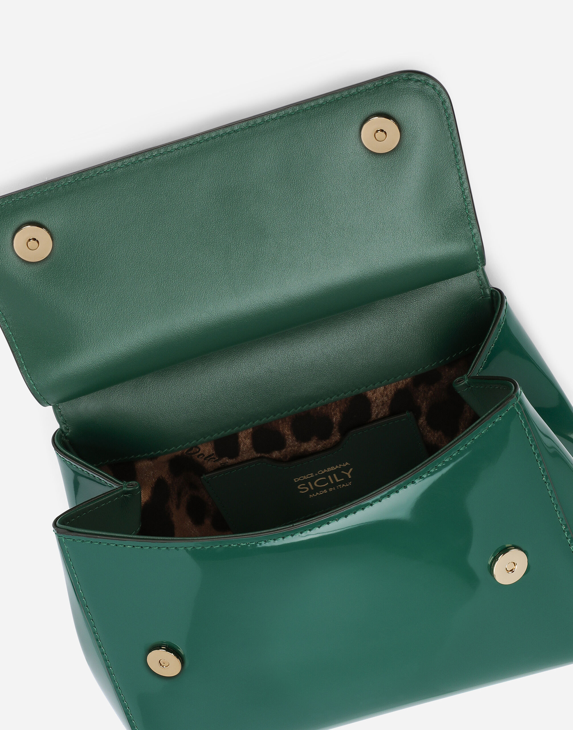 Green dolce and gabbana purse on sale