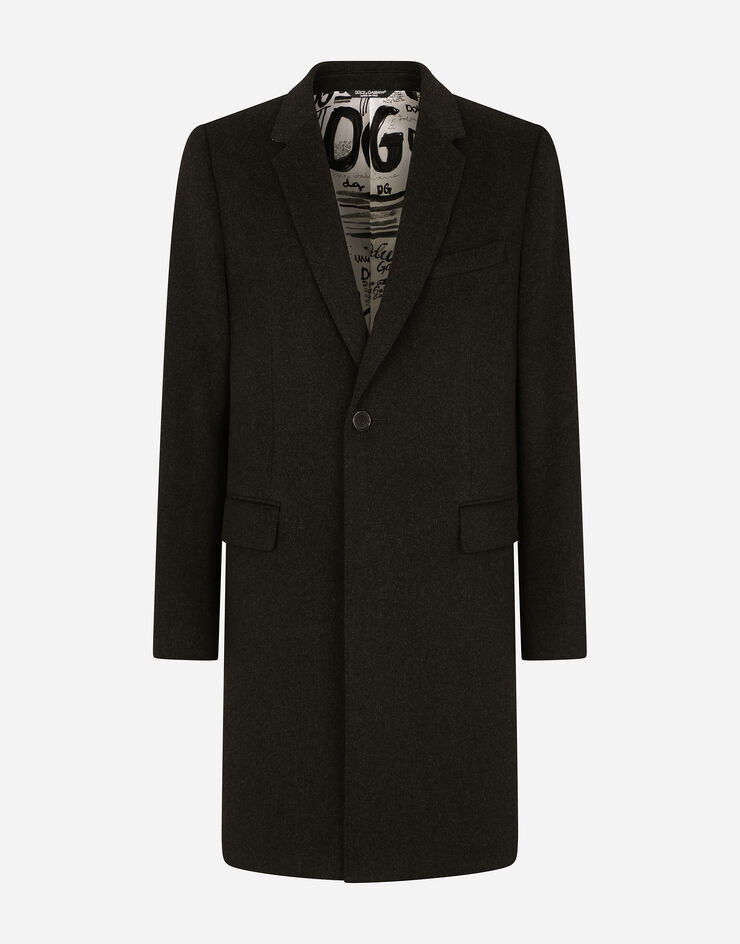 Dolce & Gabbana CAPPOTTO Grigio G007STFU3GT