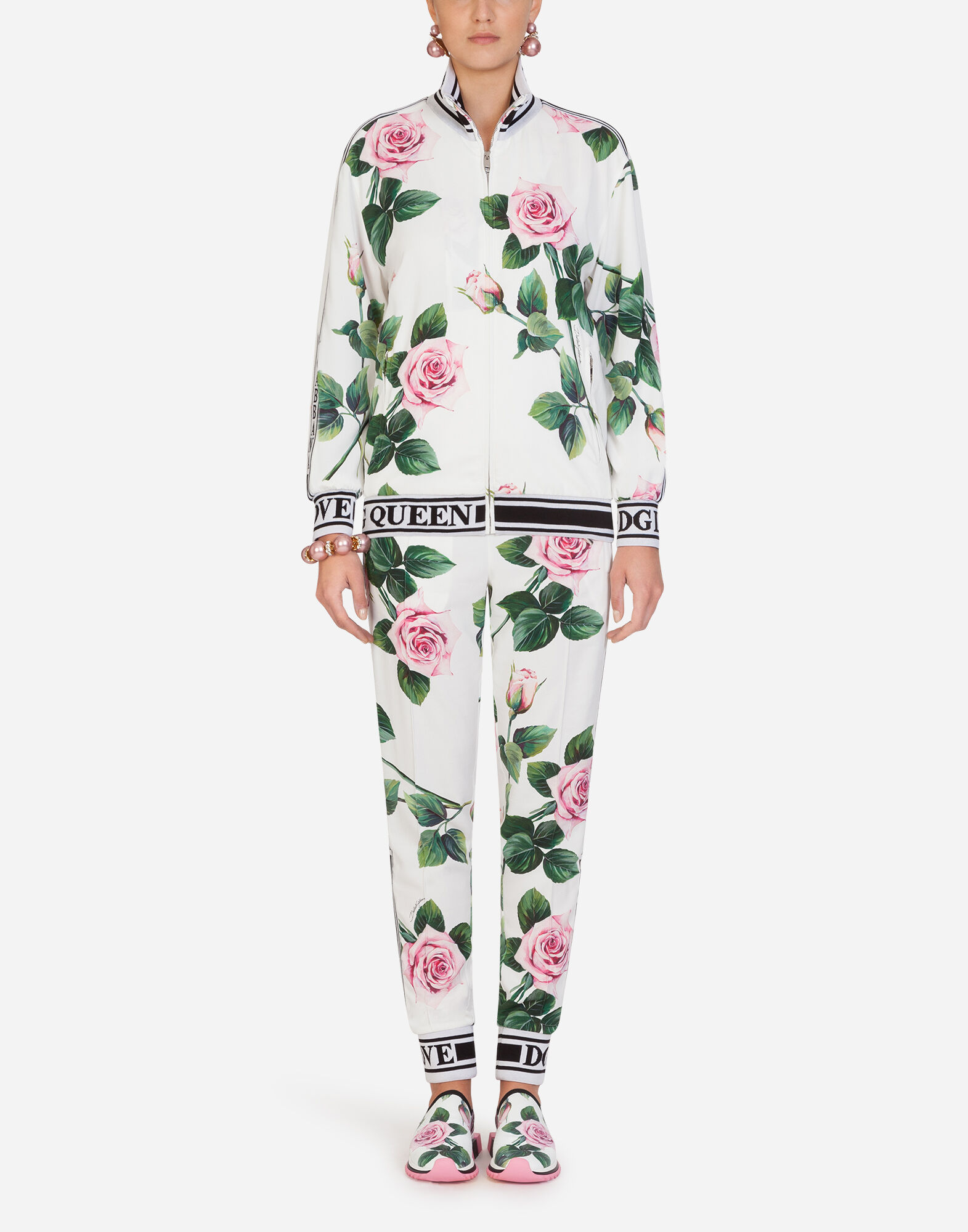 Fluid Viscose Blend Cady Joggers