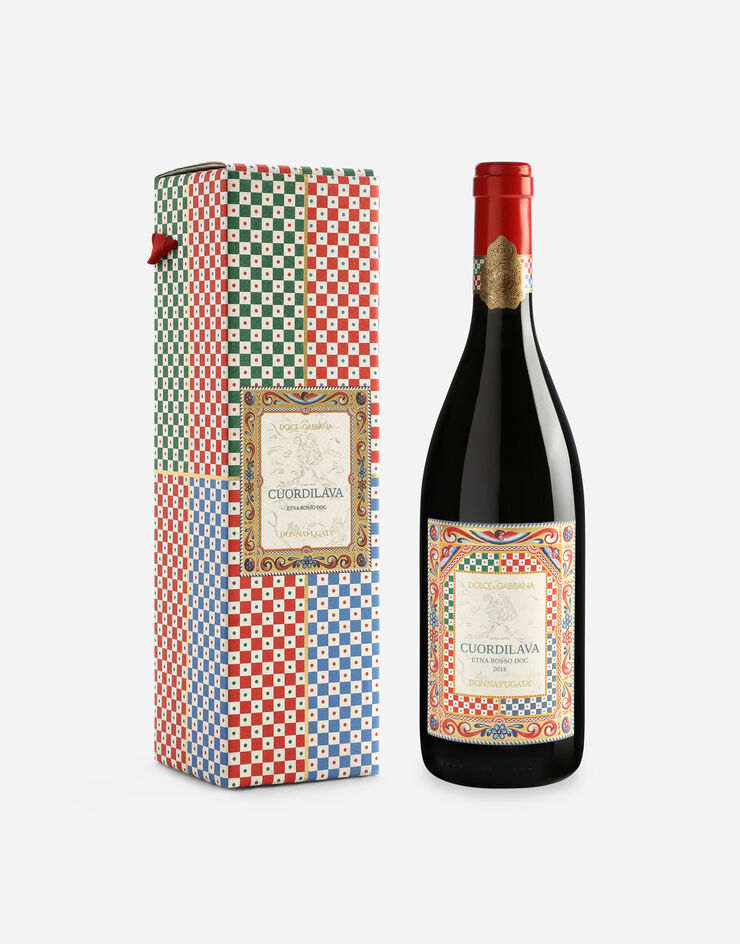 Dolce & Gabbana CUORDILAVA 2018 - Etna Rosso Doc (0.75L) Multicolor PW1003RES76