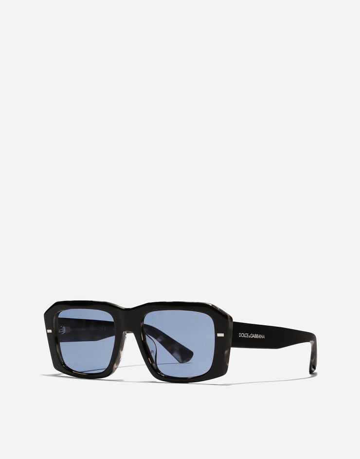 Dolce & Gabbana Lusso Sartoriale 太阳镜 哈瓦那灰色黑色 VG443AVP31U