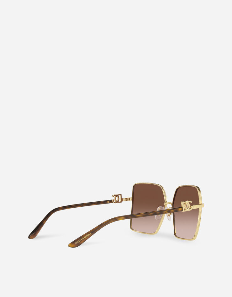 Dolce & Gabbana Gros grain sunglasses Dorado VG2279VM213