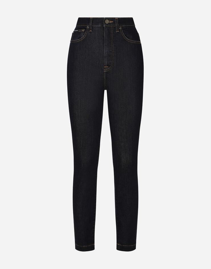 Dolce & Gabbana Jean Grace en denim stretch deep blue Bleu FTBXHDG902P