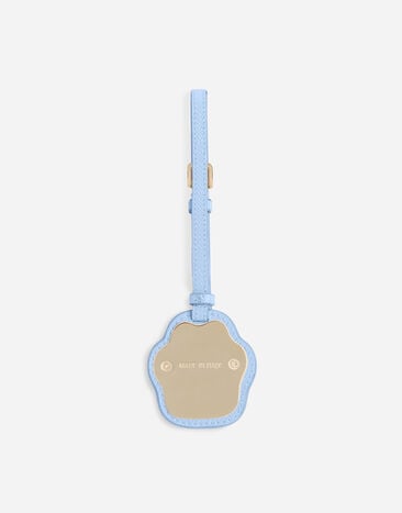 Dolce & Gabbana Charm aus Kalbsleder Azurblau BD0021A6452