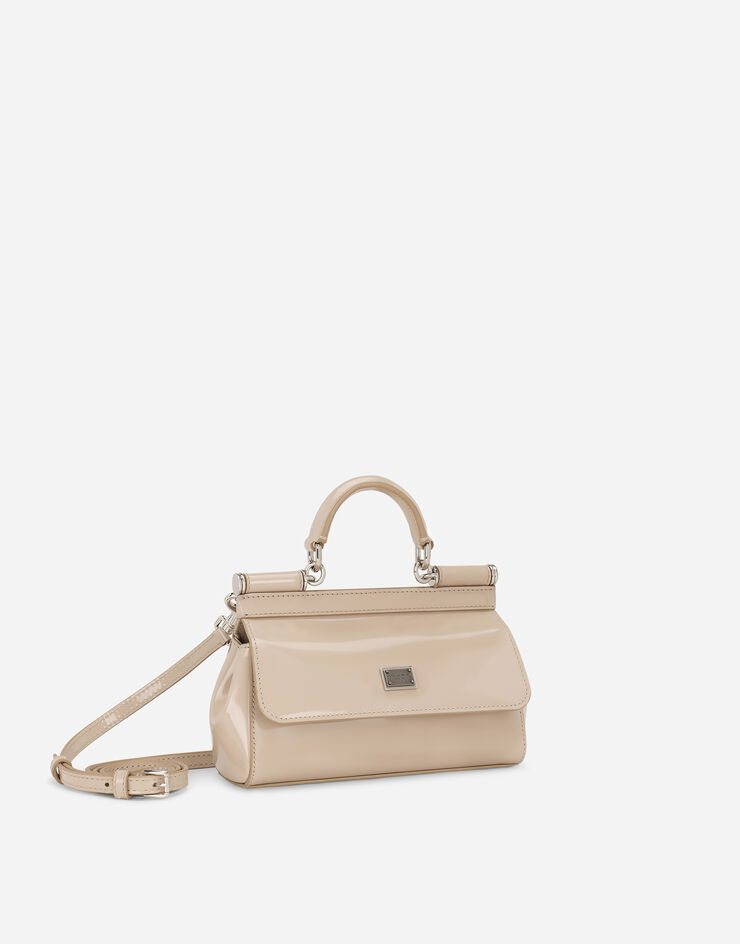 Dolce & Gabbana KIM DOLCE&GABBANA Borsa a mano Sicily piccola Beige BB7116AI413