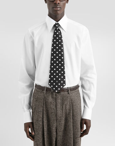 Dolce & Gabbana Krawatte aus seidentwill mit polka-dot-print Mehrfarbig GT160EIS14C