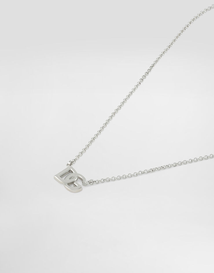 Dolce & Gabbana チェーンネックレス DGロゴ シルバー WNN5W3W1111