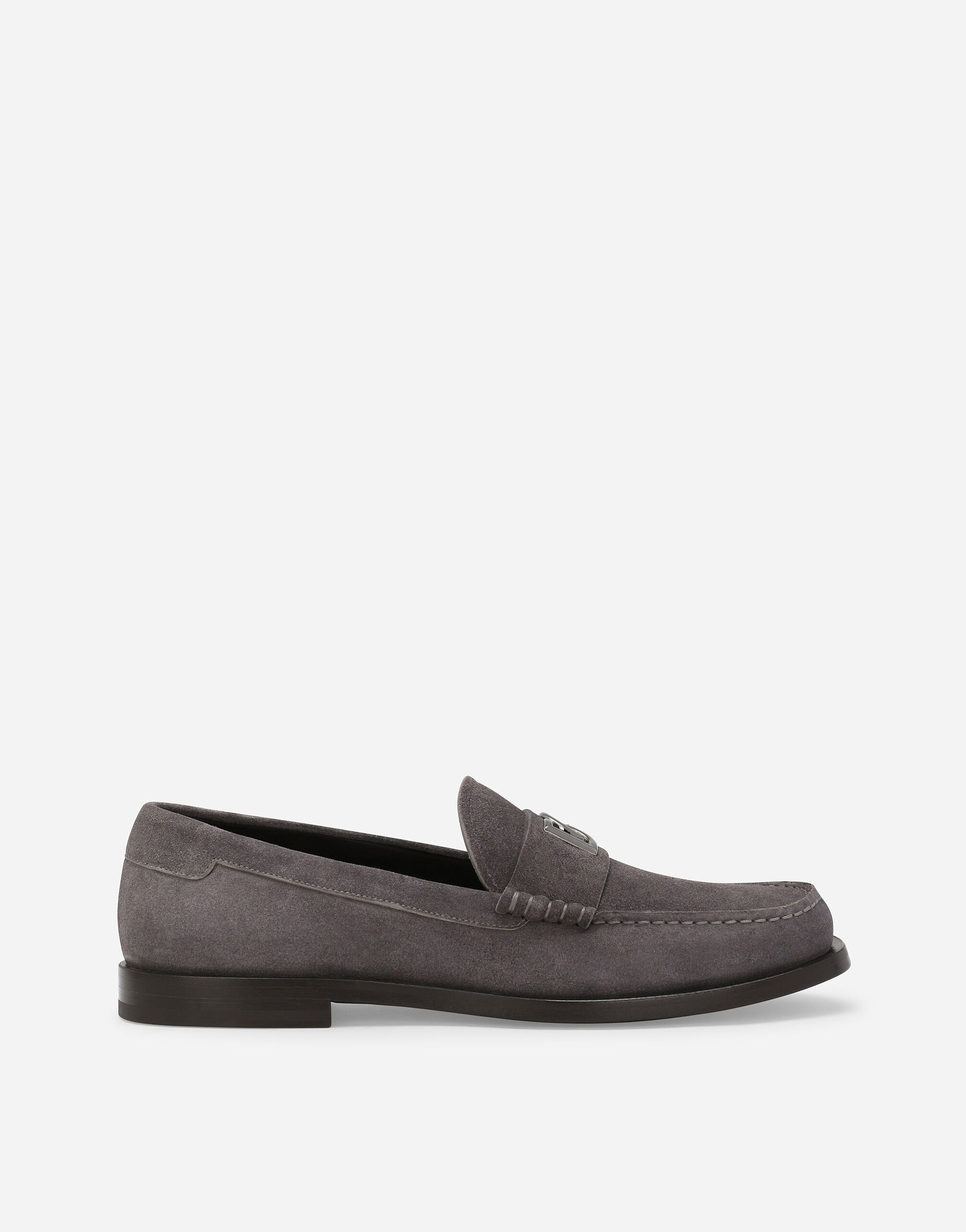 Dolce & Gabbana Suede loafers Black A80440AO602