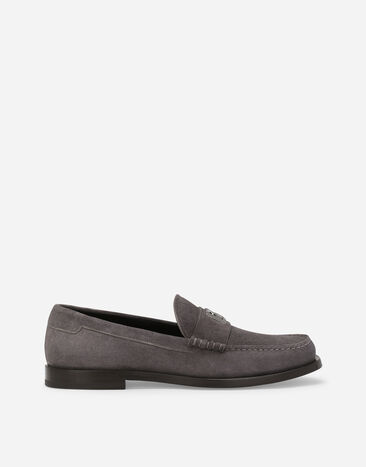 Dolce & Gabbana Suede loafers Black A10597AX651