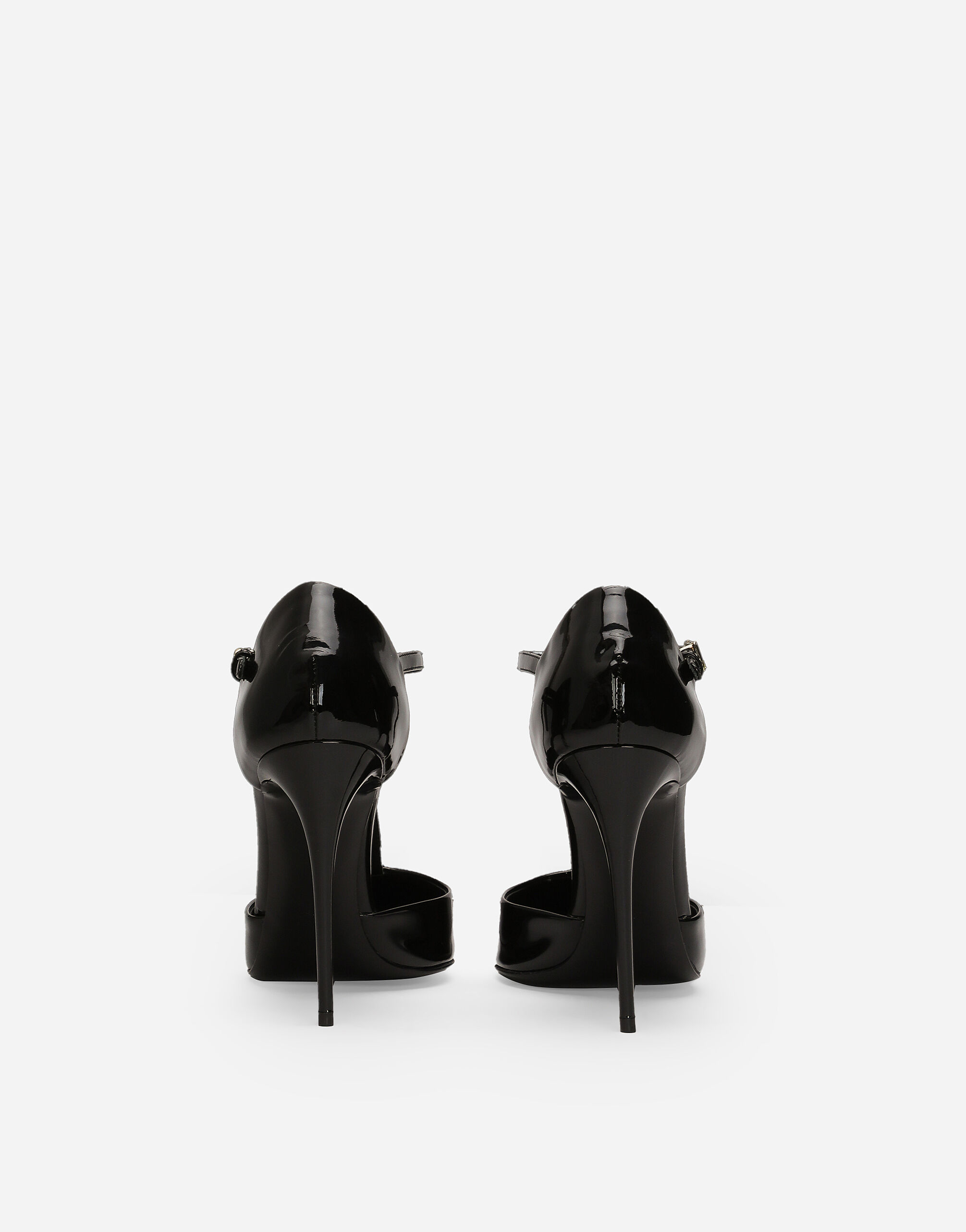 【関税込み】dolce & gabbana T-BAR' SANDALS Satin T-bar sandals in Black for Women | Dolce&Gabbana®