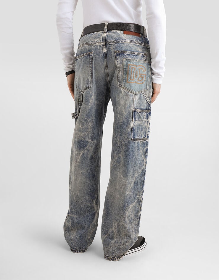 Dolce & Gabbana Denim trousers Multicolor GP26XZG8PO1