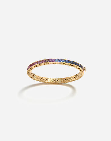 Dolce & Gabbana Multicolor sapphire bracelet Gold WAMR1GWMIX1