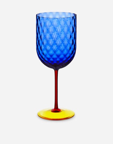 Dolce & Gabbana Rotweinglas aus Muranoglas Multicolor TAE197TEAA3