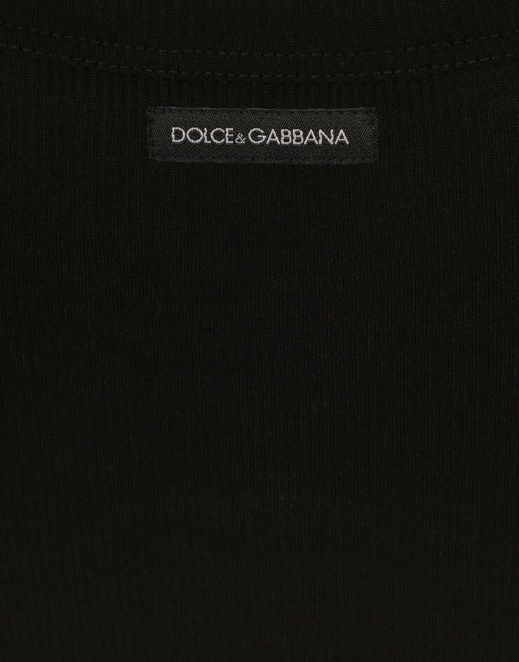 Dolce & Gabbana Cotton t-shirt Black F8H25TFU7AV