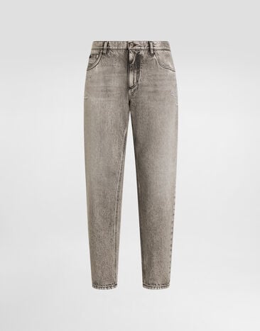 Dolce & Gabbana Pantalon en denim Multicolor GP23KDG8PI8