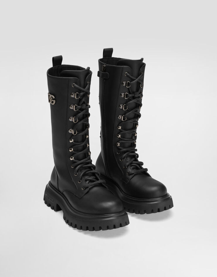Dolce & Gabbana Nappa calfskin boots Black D11342A6379