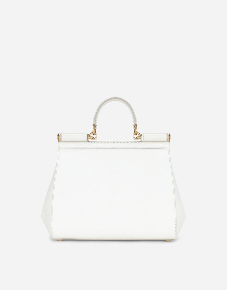 Dolce & Gabbana Bolso de mano Sicily grande Blanco BB6002A1095