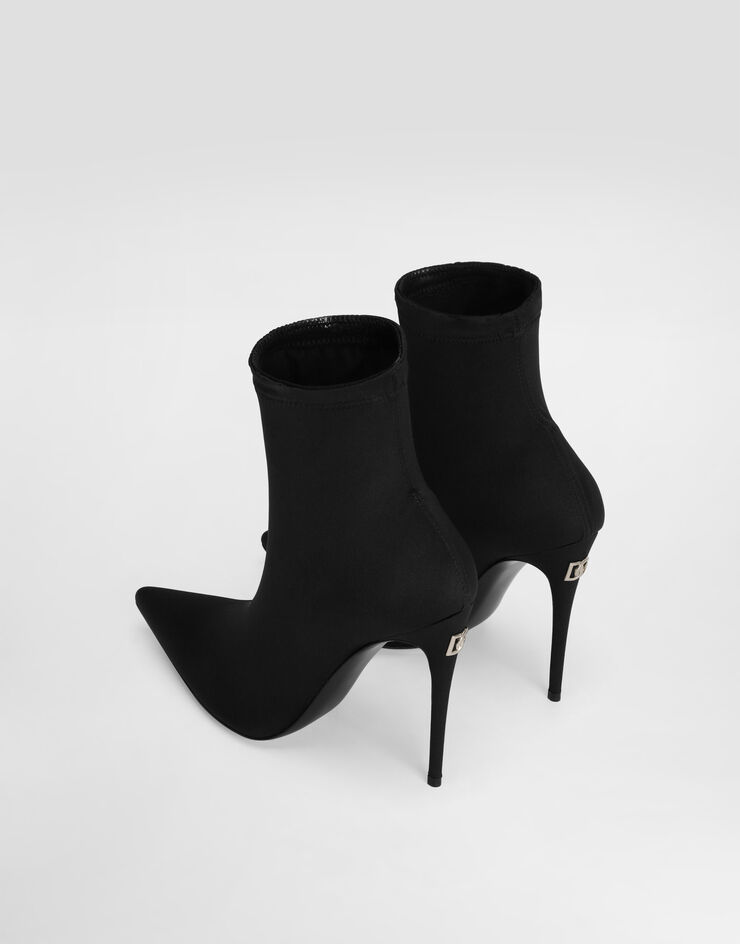 Dolce & Gabbana  Stretch jersey ankle boots Black CT0959AM237