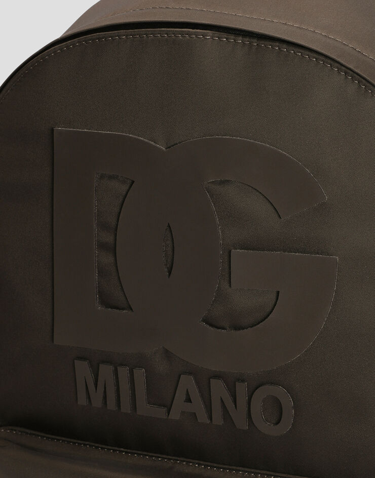 Dolce & Gabbana Rucksack aus Nylon mit Logo Dolce & Gabbana Rucksack aus Nylon mit Logo EM0074A0567