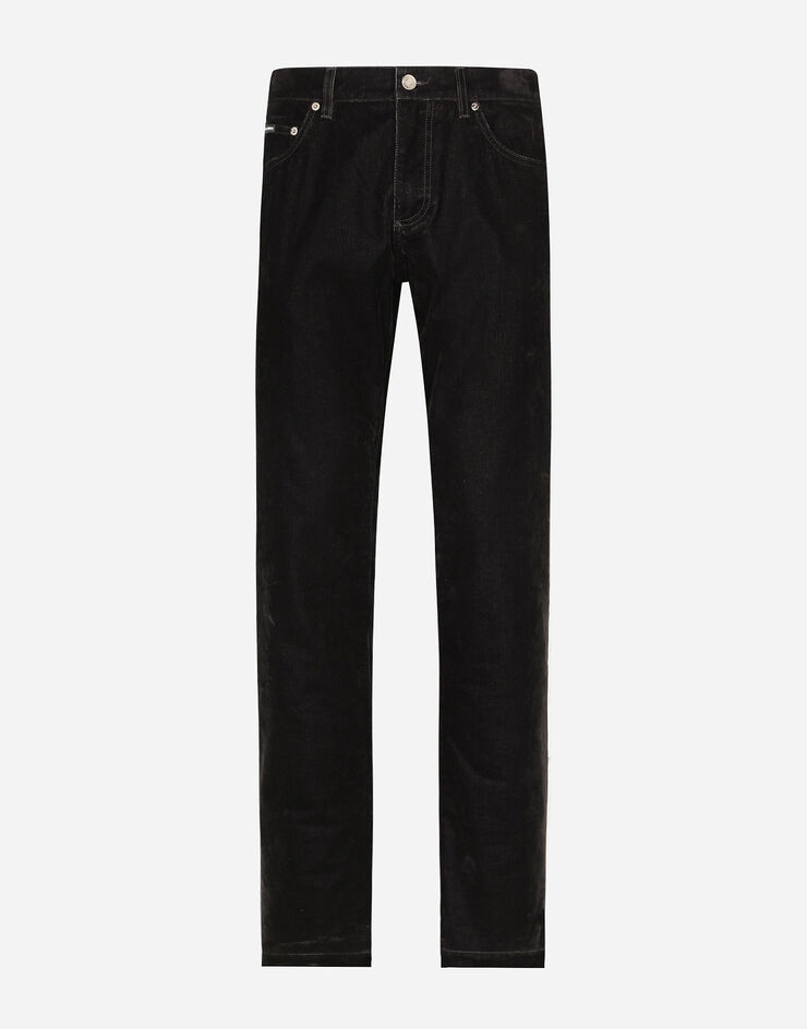 Dolce & Gabbana ロゴプレート クラシック デニム ジーンズ Multicolor GP02XDG8LQ7