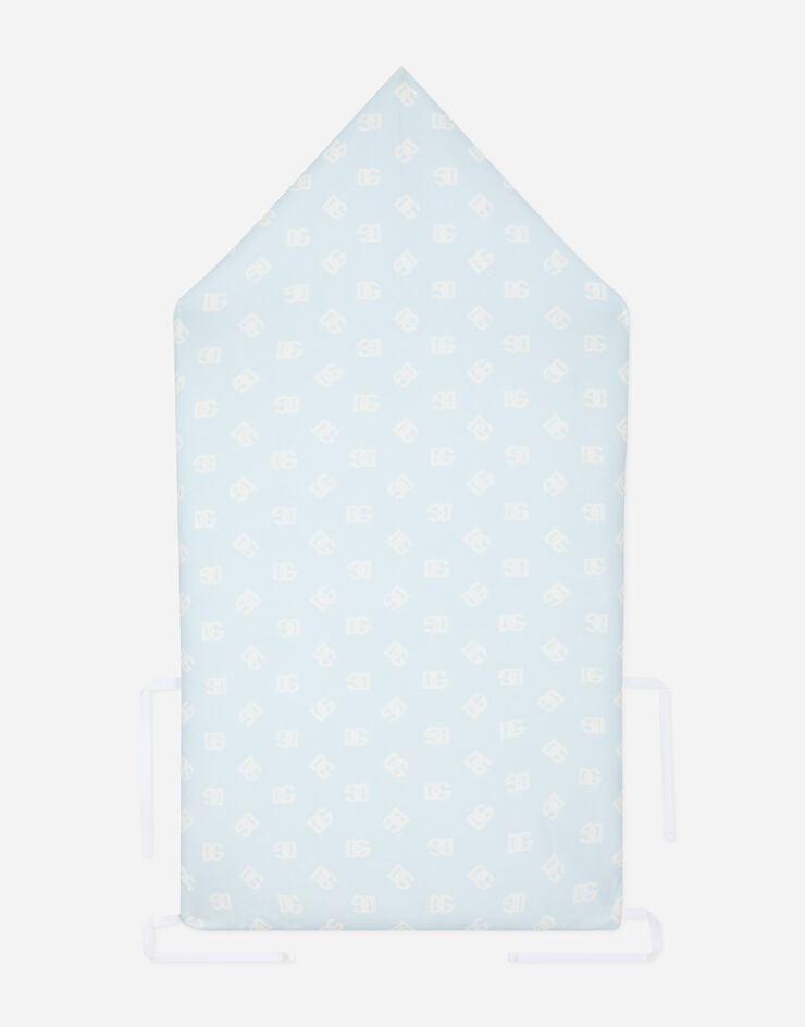 Dolce & Gabbana Jersey sleep sack with DG logo print Multicolor LNJA93G7F0H