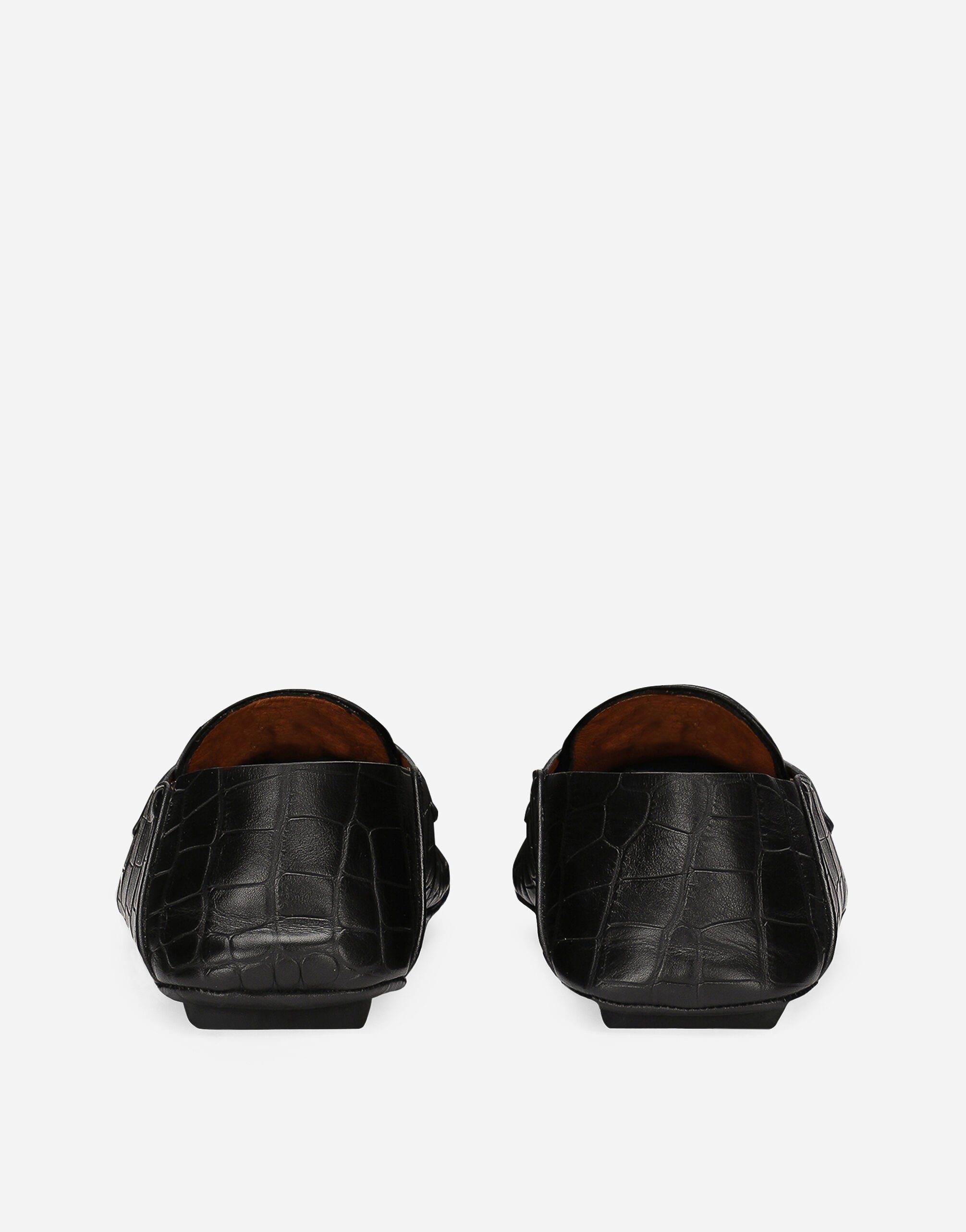 Dolce gabbana crocodile shoes deals