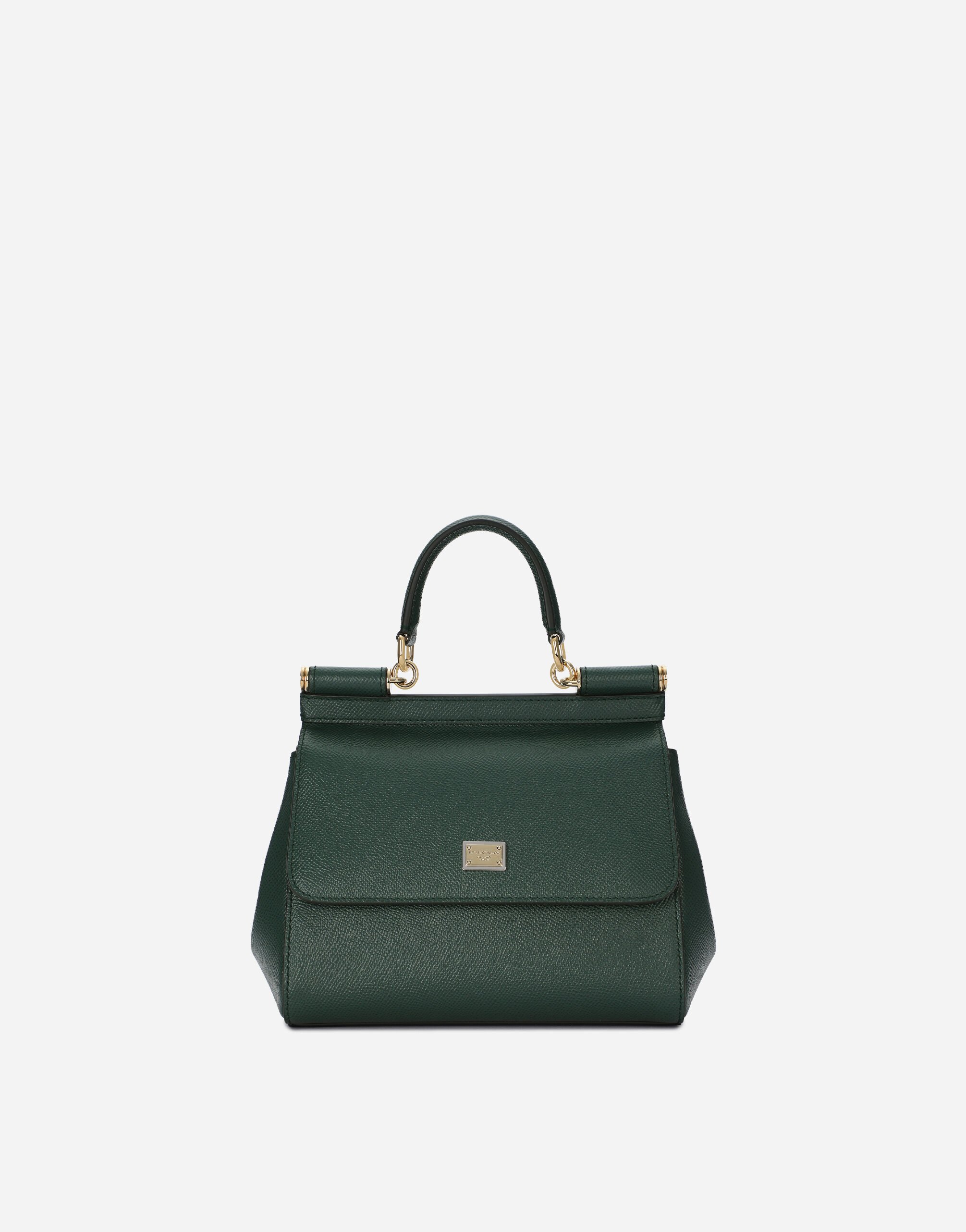Medium Sicily handbag in Green for Women Dolce Gabbana