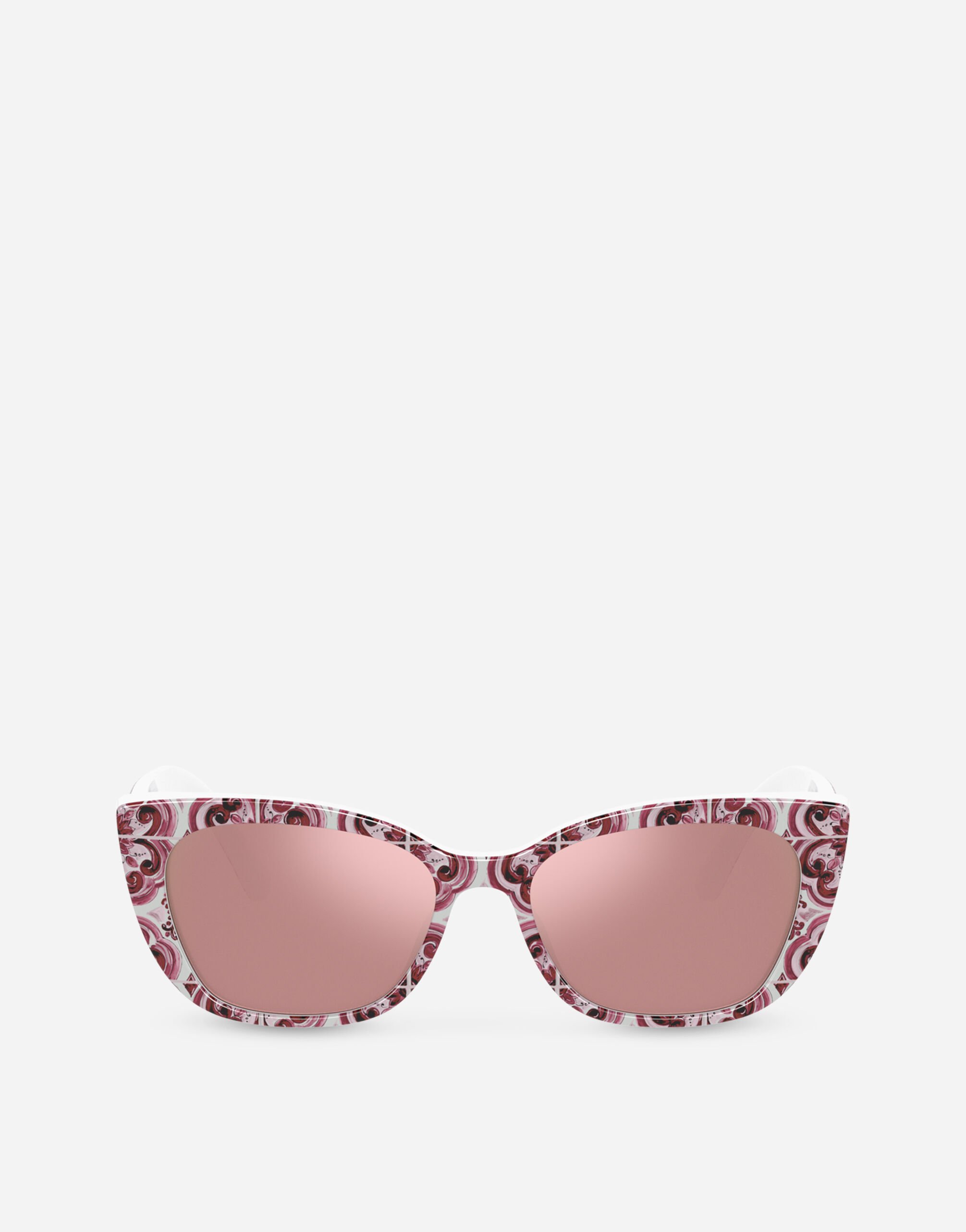 Dolce & Gabbana Maiolica Fucsia Sunglasses Pink VG600JVN51Z