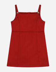 Dolce & Gabbana Sleeveless satin dress Red EB0003A1067
