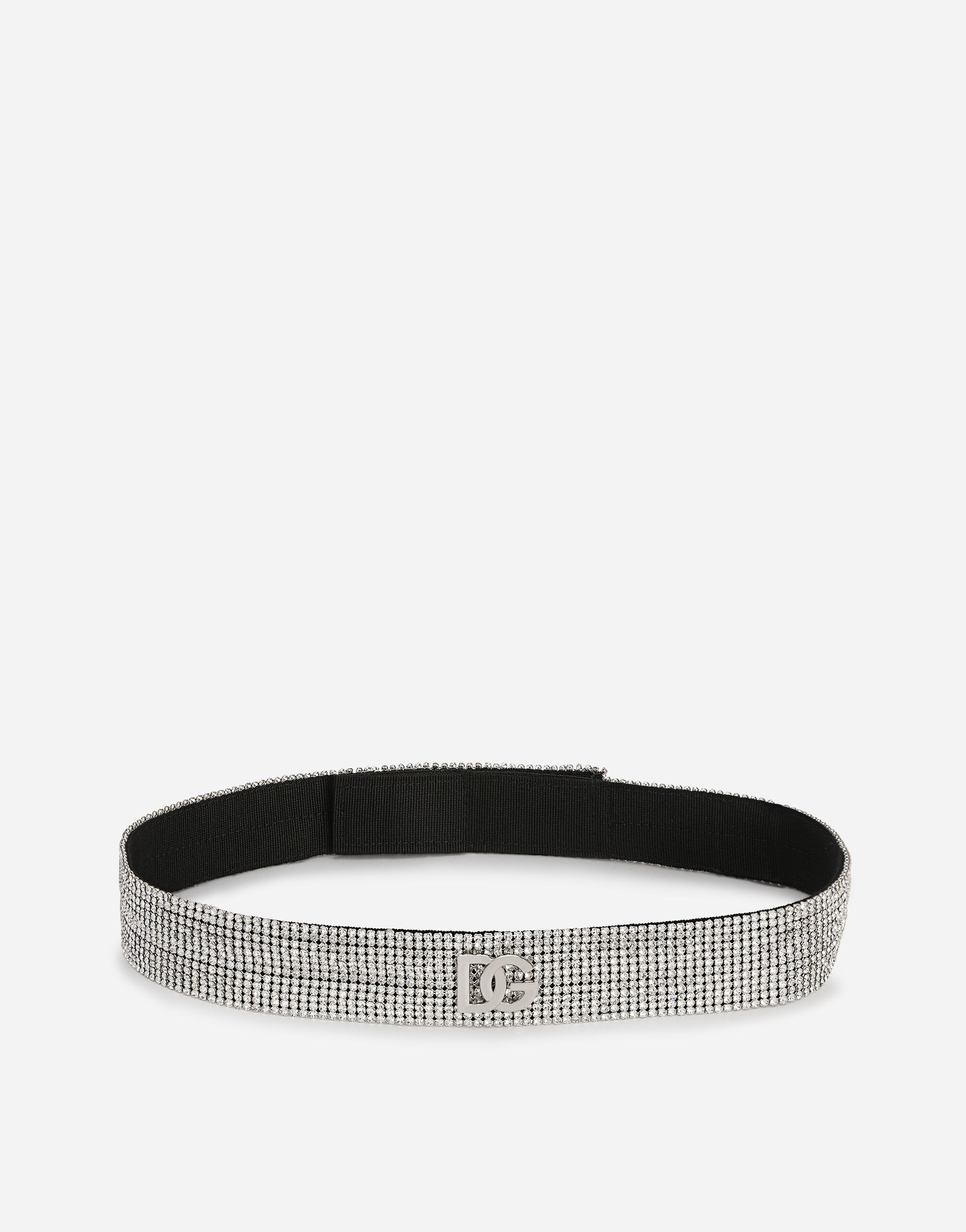 Dolce and gabbana crystal belt discount