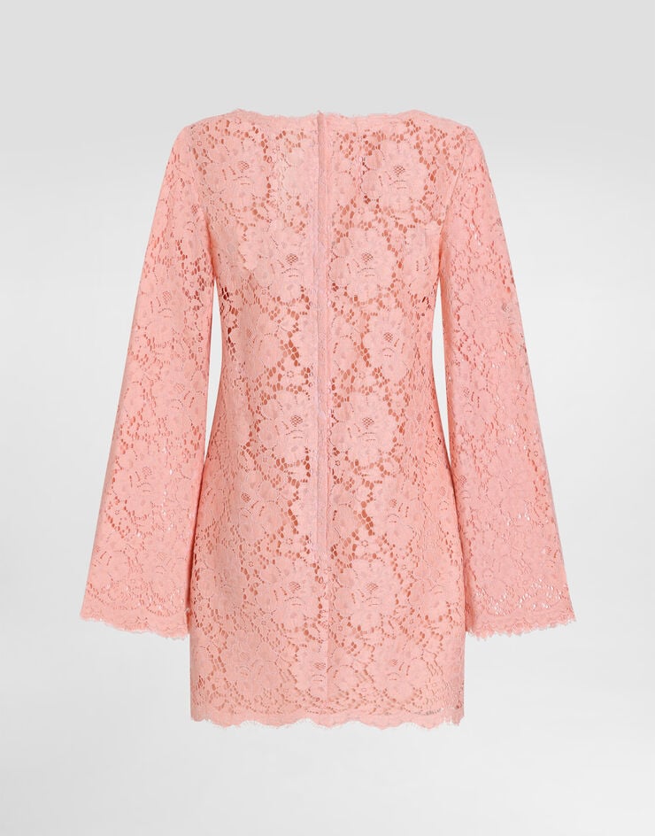 Dolce & Gabbana Cordonetto lace dress Pink F60HQTHLM0M