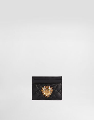 Dolce & Gabbana Tarjetero Devotion Negro BI0330AV967
