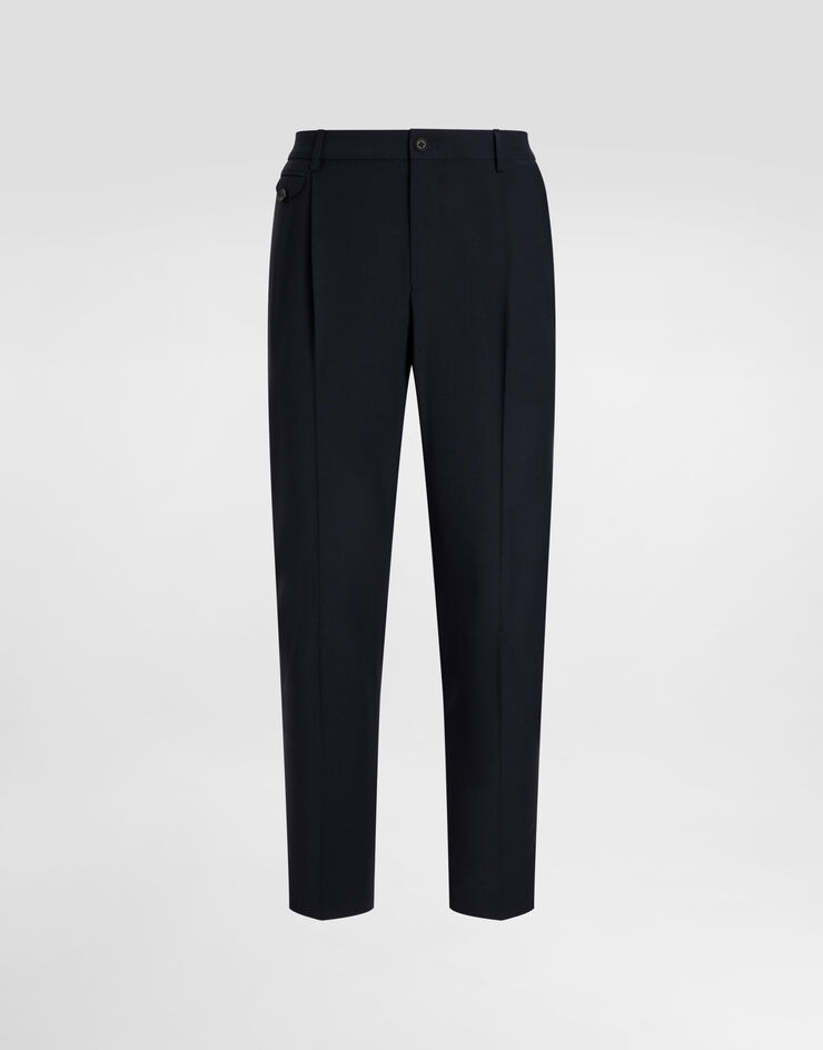 Dolce & Gabbana Wool blend trousers Blue GV4EETGJ777