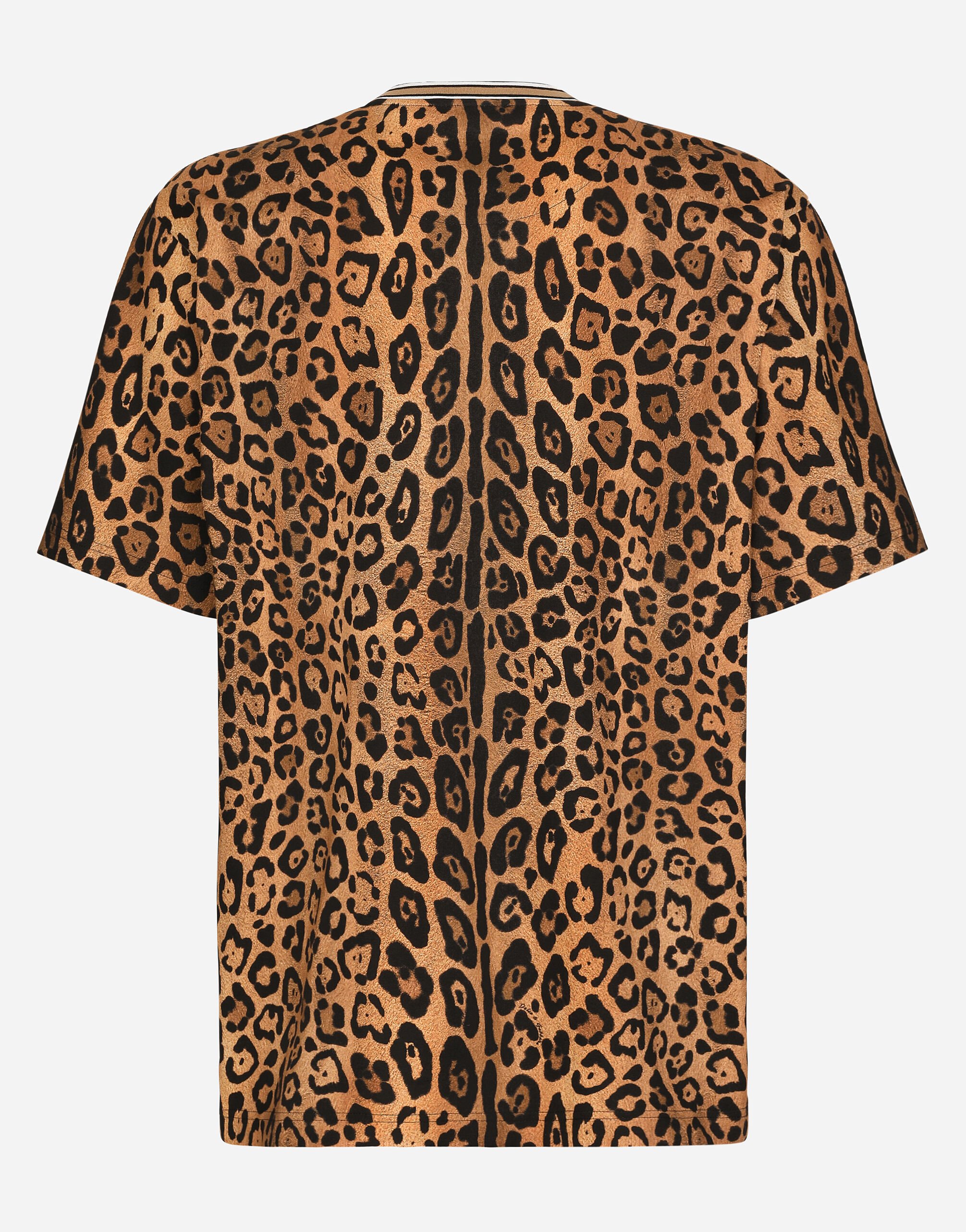 Dolce and gabbana leopard shirt 2025