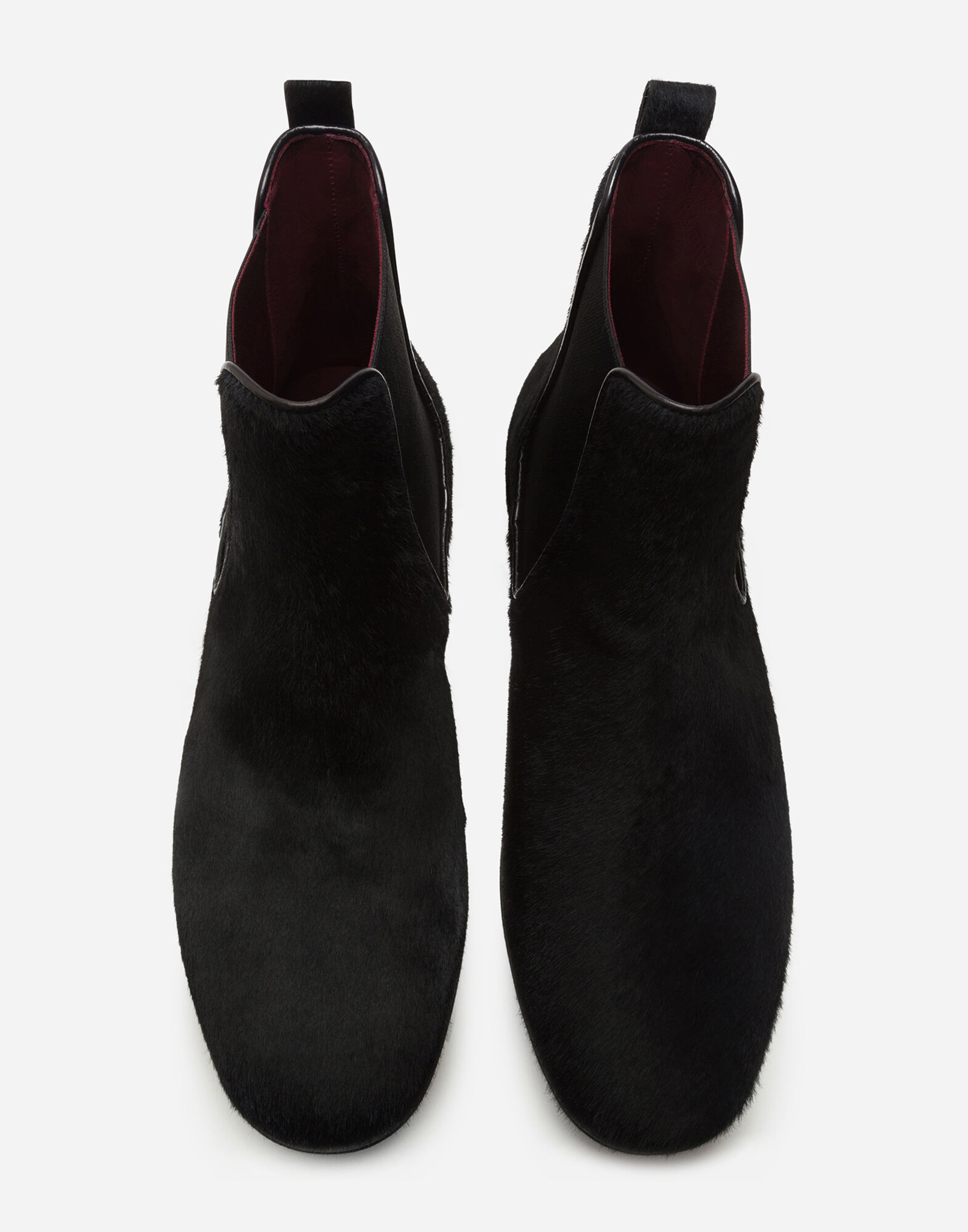 Chelsea boots in pony style calfskin