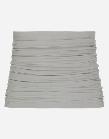 Dolce & Gabbana Gathered waist sash White GT147EG0UBU