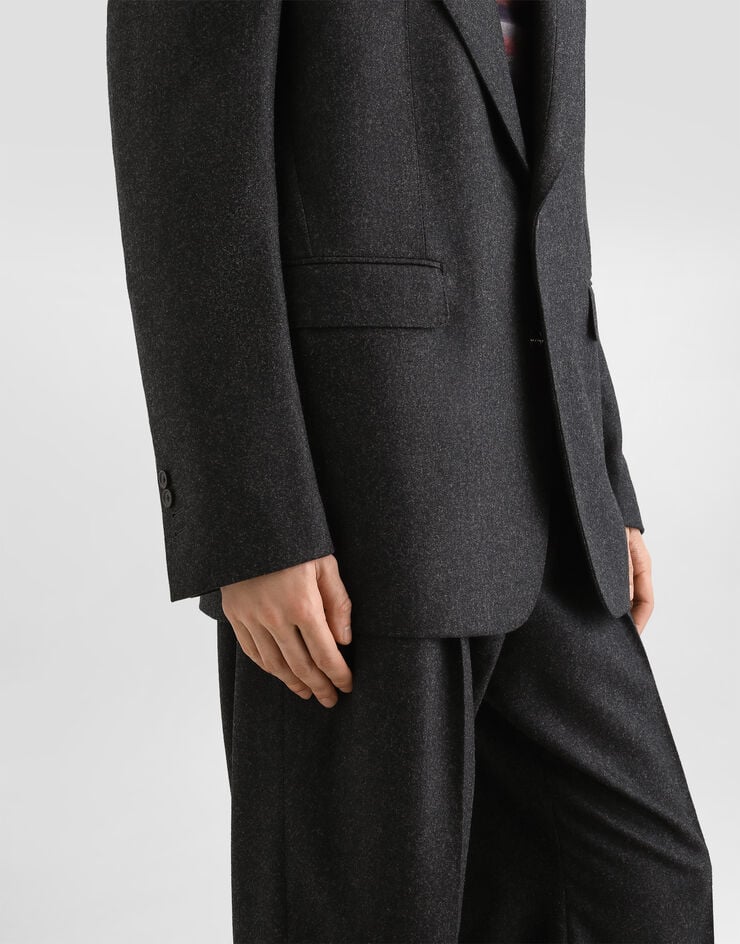 Dolce & Gabbana Sinatra single-breasted wool flannel jacket Dolce & Gabbana Sinatra single-breasted wool flannel jacket G2WQ5TFU291