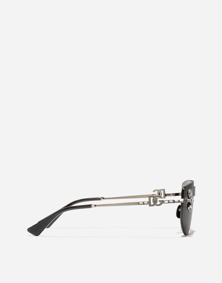 Dolce & Gabbana DG Crystals Sunglasses Dolce & Gabbana DG Crystals Sunglasses Black VG2333VM66G
