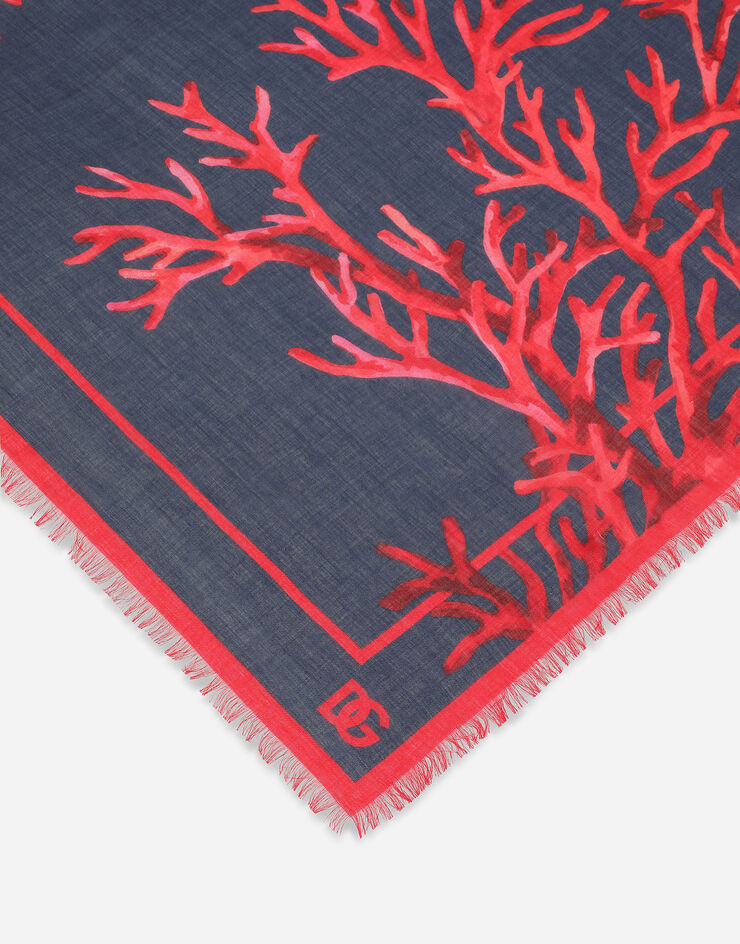 Dolce & Gabbana FOULARD 90X90 SFRANG Mehrfarbig GQ306EG3W00