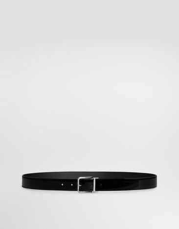 Dolce & Gabbana Patent calfskin belt Black BC4703A1153