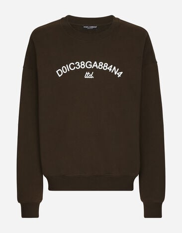 Dolce & Gabbana ラウンドネックスウェットシャツ ドルチェ＆ガッバーナロゴプリント プリント G9AQVTHI7X6