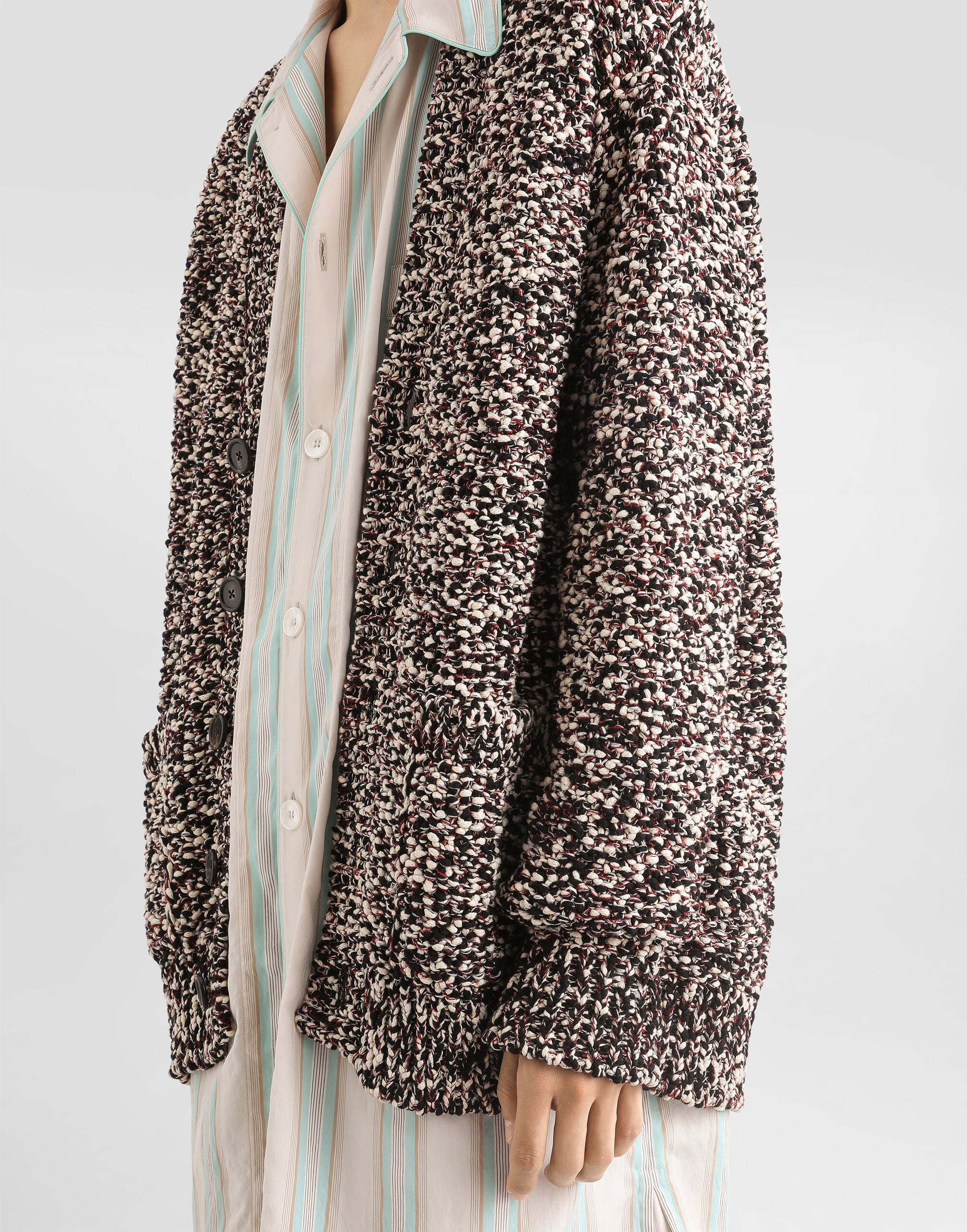 DOLCE & GABBANA 植物柄 長袖カーディガン Cotton cardigan in Beige for Men | Dolce&Gabbana® US