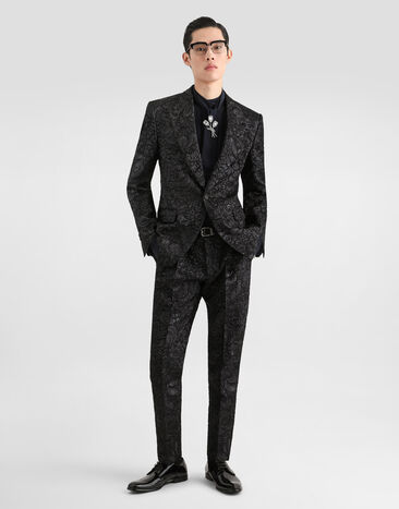 Dolce & Gabbana Sicilia light single-breasted brocade jacket Dolce & Gabbana Sicilia light single-breasted brocade jacket G2TV4TFJZAN