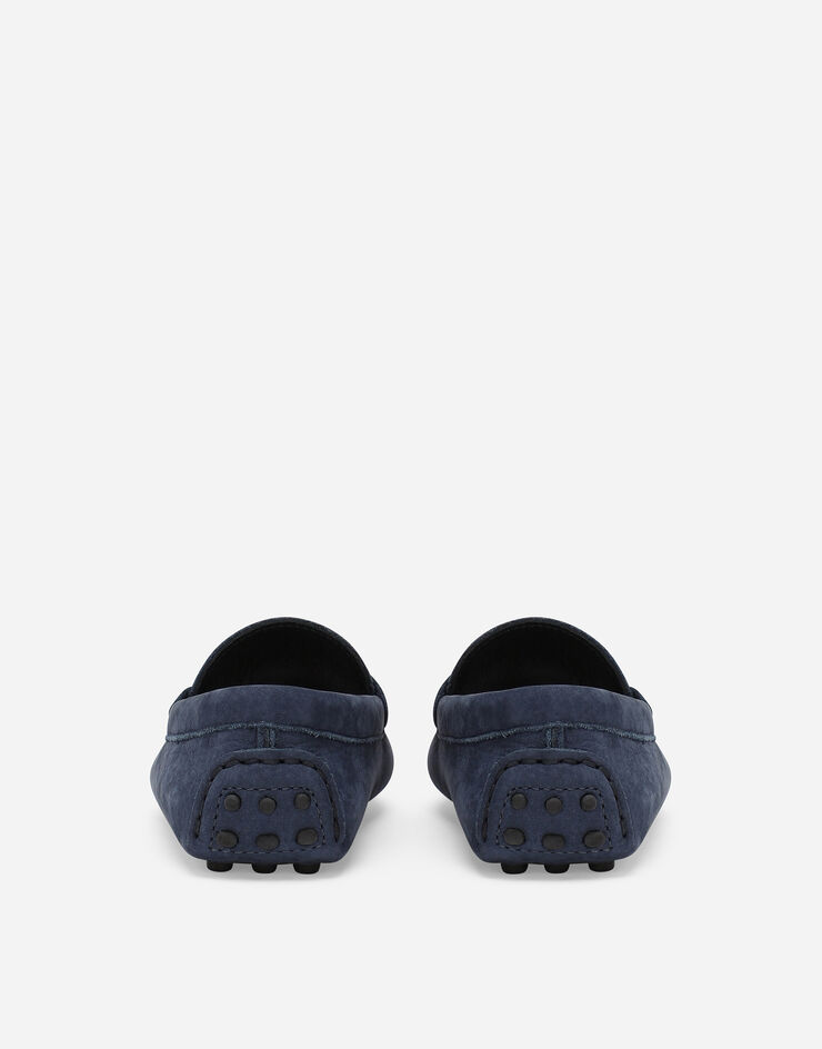 Dolce & Gabbana Nubuck loafers Blue DA5132A1061